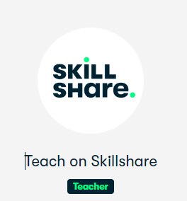 sign up to teach on skillshare